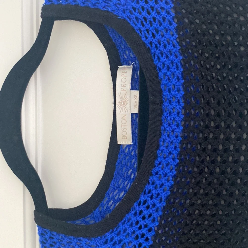 Mesh Color-Block Sweater - Picture 3 of 5